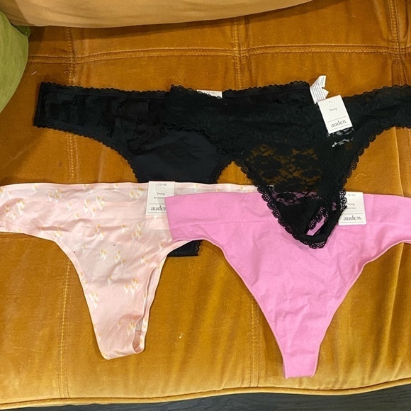 NWT Set of 4 Auden Thongs - Picture 2 of 7